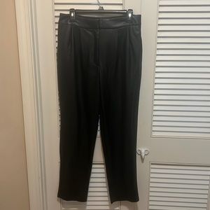 Express faux leather pants